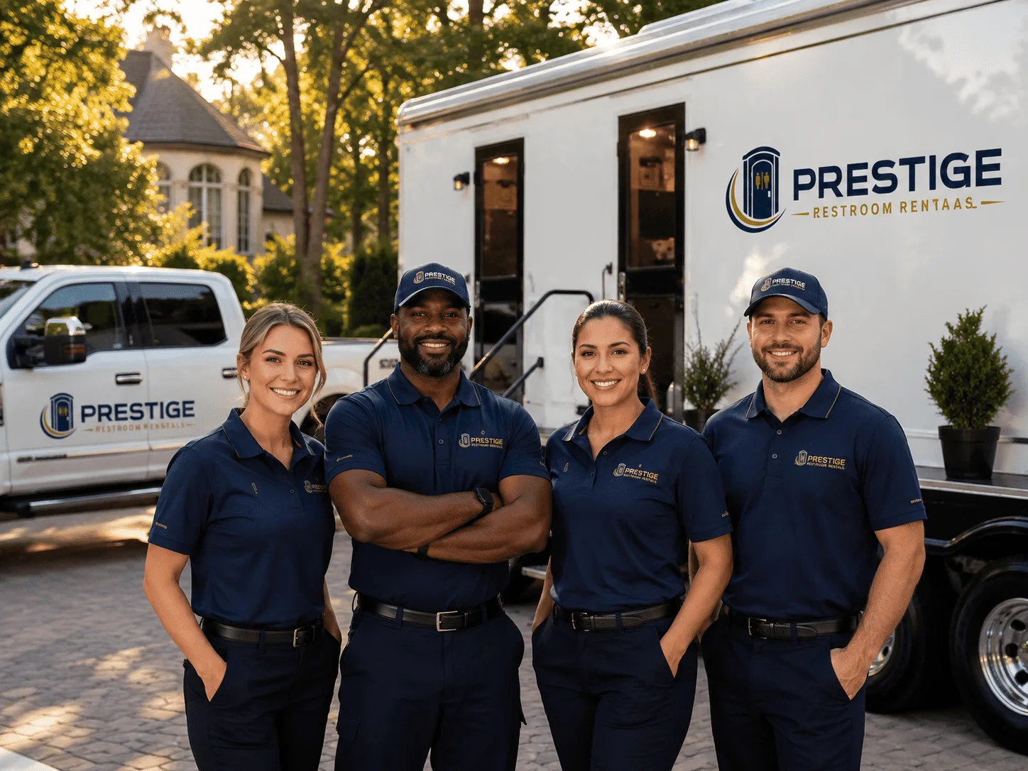 Trusted Luxury Portable Restrooms company in Kerby, OR